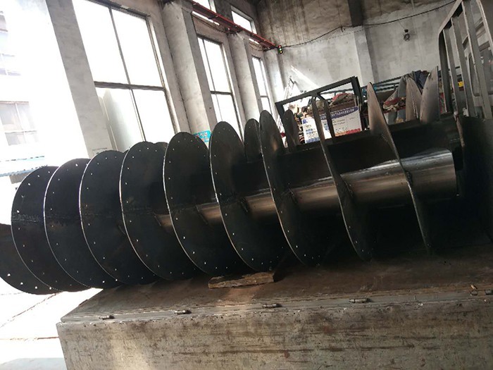 無軸螺旋輸送機 無軸螺旋輸送機