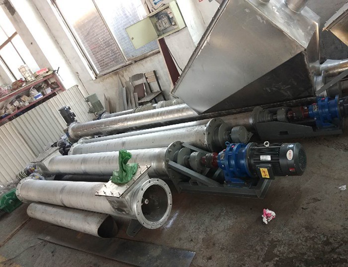 無軸螺旋輸送機 無軸螺旋輸送機