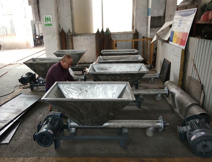 無軸螺旋輸送機 無軸螺旋輸送機